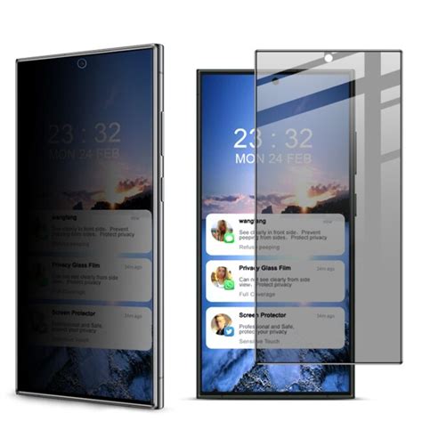 Ochranné sklo IMAK Anti spy na Samsung Galaxy S24 Ultra 5G Bakamo sk