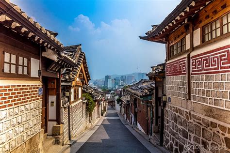 Corea Del Sur Las Casas Tradicionales