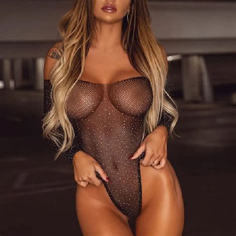 Sexy Erotische Lingerie Mujer Voor Vrouwen Visnet Club Body Teddy