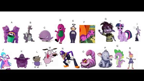 Unveiling The Enchanting World Of Purple Animated Characters