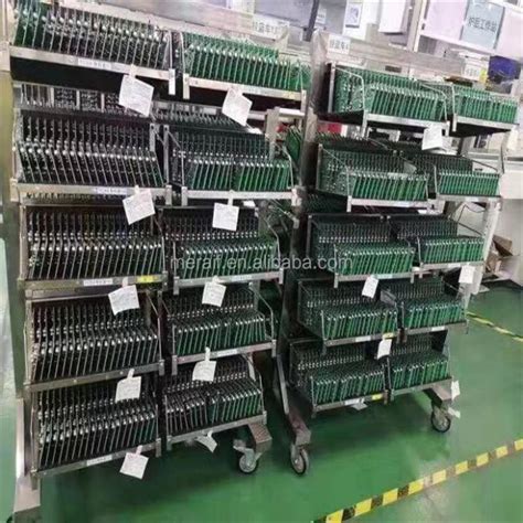 Factory Price Antistatic Turnover Pcb Rack Hang Basket Trolley