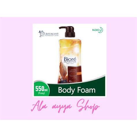 Jual Biore Experience Body Foam Bottle Ml Shopee Indonesia