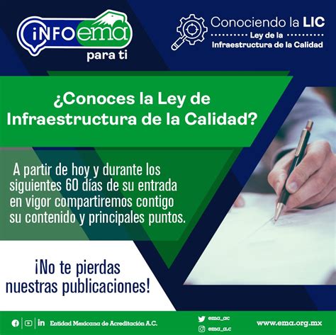 Ley De Infraestructura De La Calidad