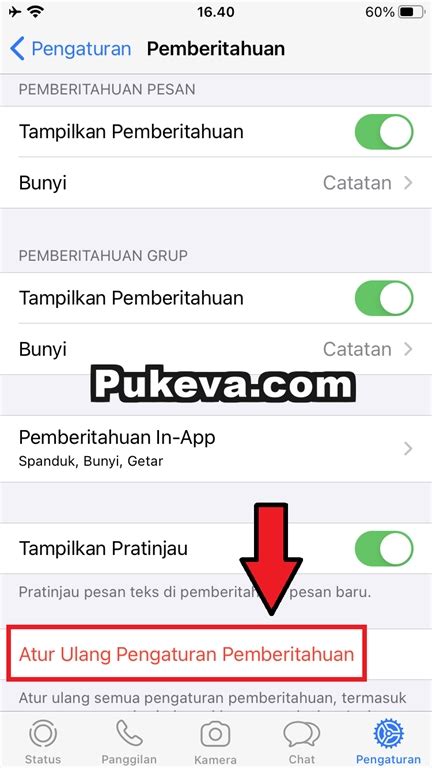 Cara Mengatasi Notifikasi WhatsApp Di IPhone Tidak Muncul Bunyi PUKEVA