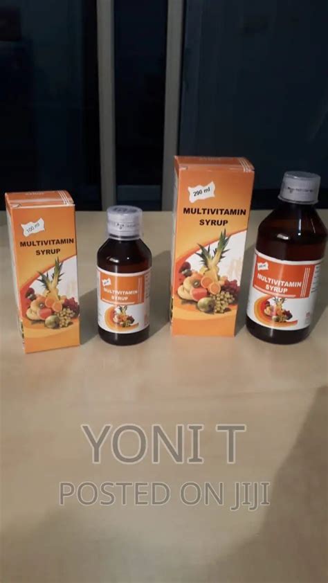 Multi Vitamin Syrup 100ml In Arada Vitamins And Supplements Yoni T
