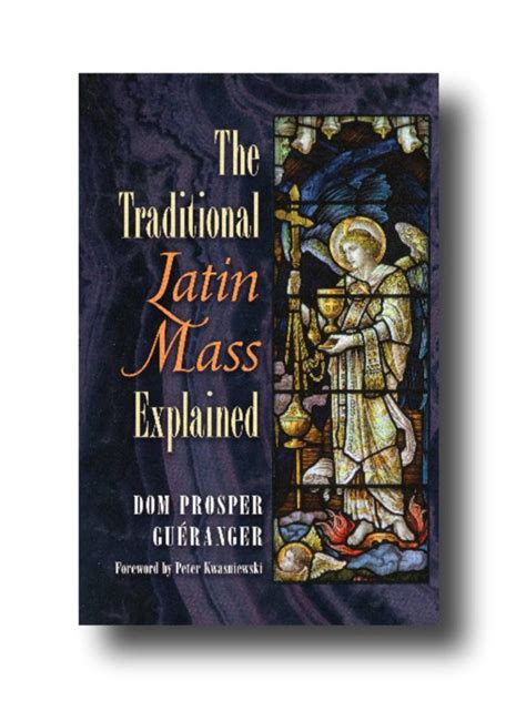 The Traditional Latin Mass Explained Catholic Gifts Piety Stall