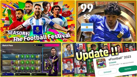 EFOOTBALL 2023 MOBILE UPDATE TOMORROW NEW BIG TIME EPIC PACK FREE