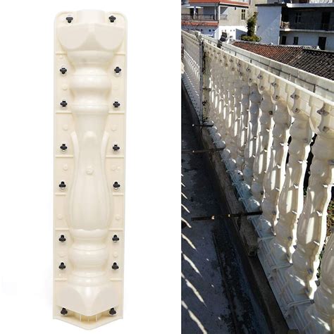 Roman Cement Railing Moulds Balustrades Mold 2pcs Front Rear Moulds