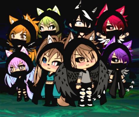 Meet The Gang Wolf Pack Gacha Life Amino