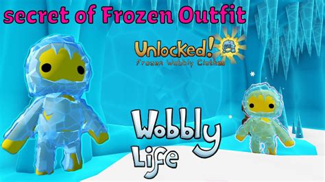 I Found The Secret To Unlock Frozen Outfit In Wobbly Life Wobblylife