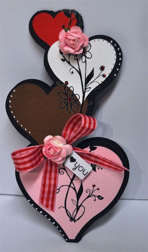 The Cutting Cafe Heart Shaped Card Set 2templates Cutting Files