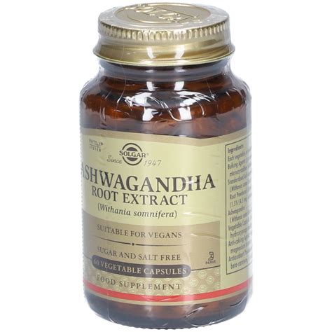 Solgar Ashwagandha Root Extract Pz Redcare