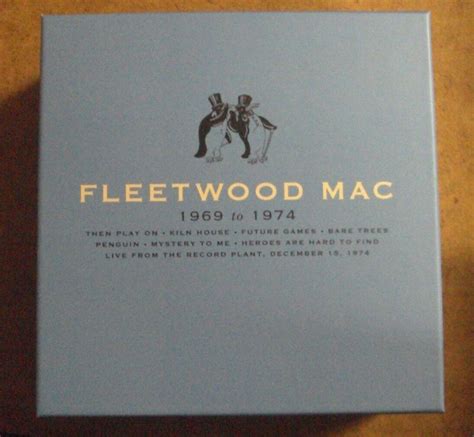 Fleetwood Mac 1969 1974 8xcd Box Set Classic Rock Mick Fleetwood Bob Welch For Sale