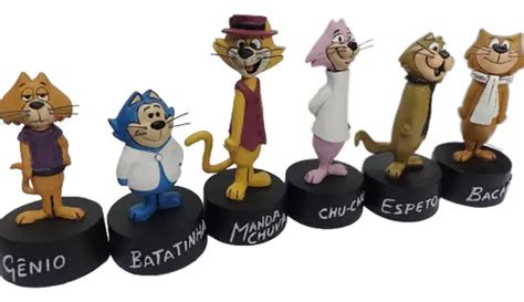 Turma Do Manda Chuva Em Resina Hanna Barbera Set Completo