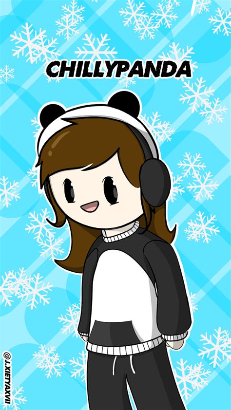 My Amazing Fanart For Youtuber Chillypanda Jxietyxvii Illustrations