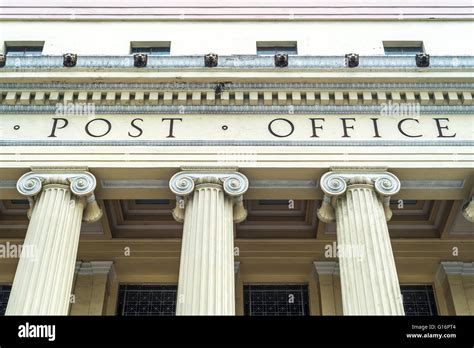 Post Office Building Manila Philippines Stock Photo Alamy