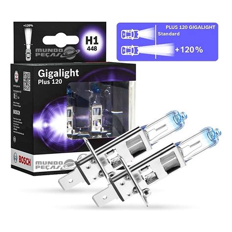 Lampada Bosch H Giga Light Plus Par Luz A Melhor Shopee Brasil