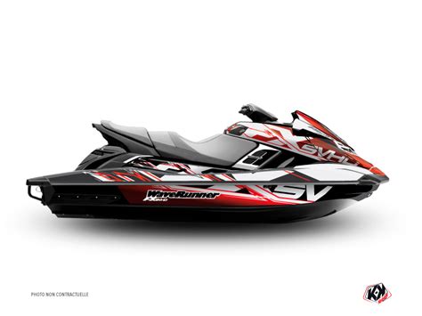 Kit Déco Jet Ski Mission Yamaha FX Rouge Kutvek