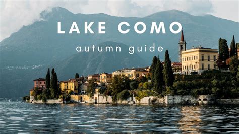 Lake Como Travel Guide YouTube