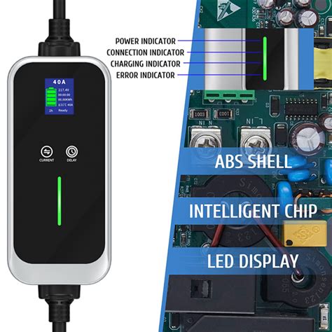 Cargador Ev Inteligente De Nivel Cable De Carga Ev Tipo A A