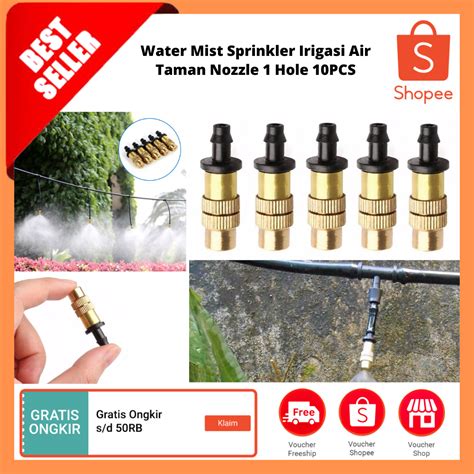 Jual Water Mist Sprinkler Irigasi Air Taman Nozzle Hole Pcs