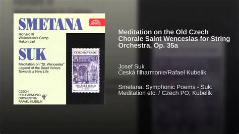 Meditation On The Old Czech Chorale Saint Wenceslas For String