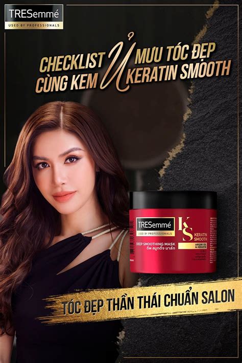 Kem Ủ Tóc Vào Nếp Mượt Mà Tresemmé Keratin Smooth Deep Smoothing Mask 180ml