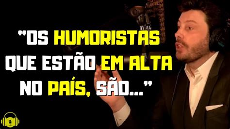 MELHORES HUMORISTAS DO BRASIL SEGUNDO DANILO GENTILI Cortes Podcast