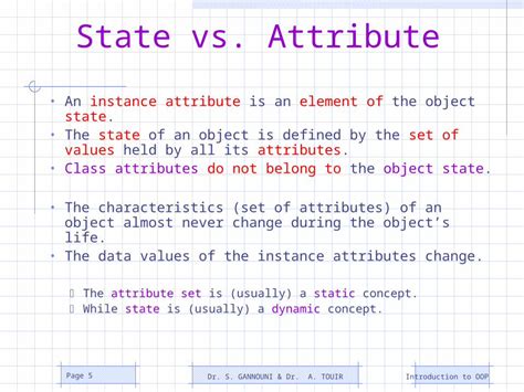 Ppt Objects And Instance Attributes And Variables Chapter 3