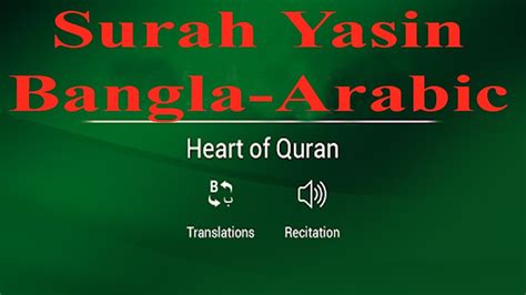 Surah Yasin Bangla Arabic হৃদয় জুড়ানো তেলাওয়াত। সুরা ইয়াসিন। বাংলা