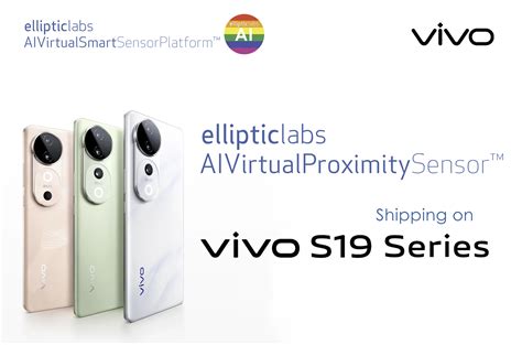 Elliptic Labs Launching On Upcoming Vivo S19 And S19 Pro Smartphones