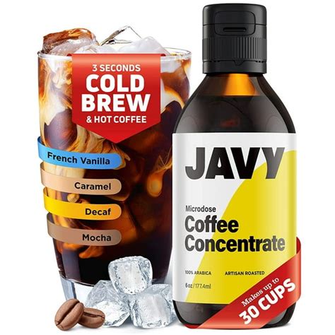 Javy Coffee Cold Brew Coffee Concentrate 6 Oz