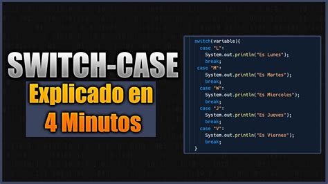 💻 Estructura Switch Case ¿qué Es Y Cómo Se Usa 💻 Switch Case Como