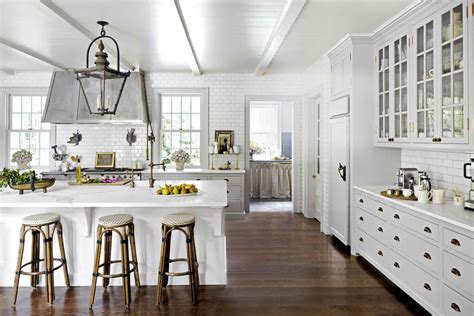 All White Kitchens With Wood Floors Wallpaper Website