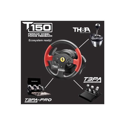 Thrustmaster T150 Force Feedback Ferrari Racestuur Ps4 Ps3 Pc Wehkamp