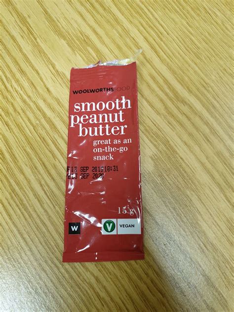 Woolworths Food Smooth Peanut Butter On The Go Reviews Abillion