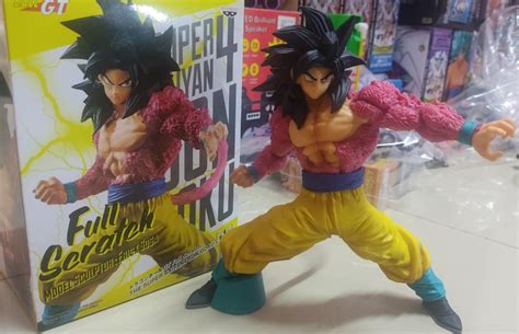 Goku Ssj4 Ss4 Dragon Ball Gt FULL SCRATCH Hobbies Toys Toys Games