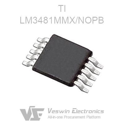 Lm Mmx Nopb Ti Linear Regulators Veswin Electronics