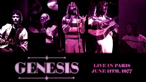 Genesis Live In Paris June 11th 1977 YouTube