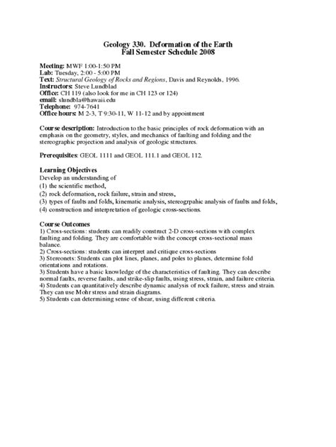 Fillable Online Hilo Hawaii Tectonics And Structural Geology 328 0 01