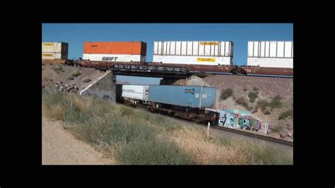 Railfanning Cajon Pass On Hd Youtube