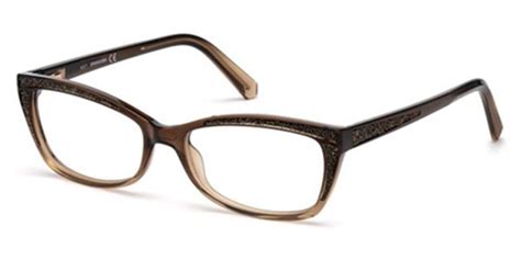 Swarovski Sk5274 047 Eyeglasses In Brown Smartbuyglasses Usa