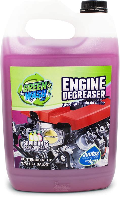 Green Wash Engine Degreaser Limpiador Desengrasante De Motor Y