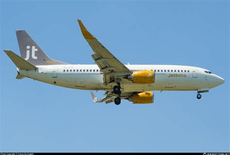 OY JTA Jet Time Boeing 737 33A WL Photo By Franco De Angelis ID