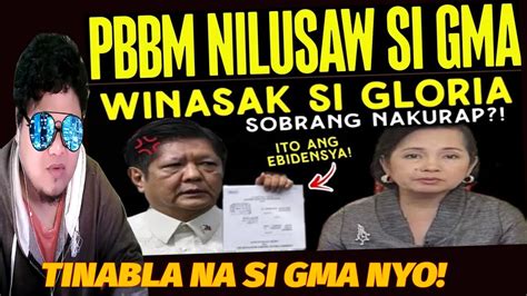 Omg Grabe Si Pres Bbm Lang Nakakagawa Nito Nilusaw Si Gloria Arroyo