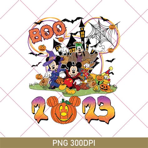 Spooky Mouse and Friends Halloween 2023 PNG, Mickey Boo Hall - Inspire ...