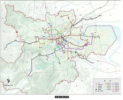 杭州2035年地铁规划图杭州14号线地铁规划杭州地铁规划2030大山谷图库