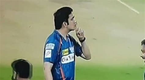 Watch Gautam Gambhir Silences Bengaluru Crowd After LSGs 1 Wicket Win