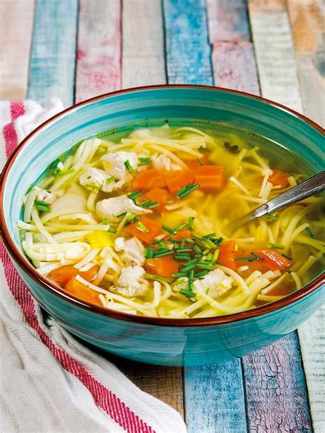 Sopa De Pollo Con Verduras Y Fideos Noticias De Pollo