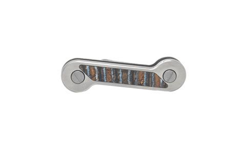 Keybar Natural Mammoth Tooth Titanium Santa Fe Stoneworks